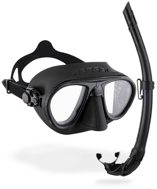 Masque Calibro + Tuba Corsica – Combo Cressi Apnée