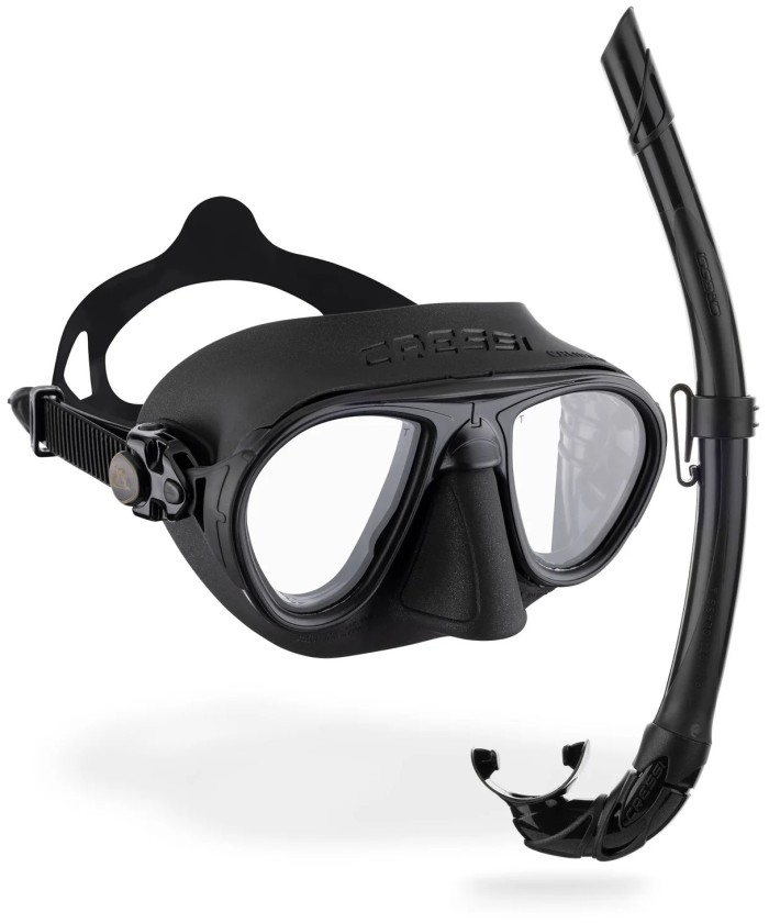 Masque Calibro + Tuba Corsica – Combo Cressi Apnée