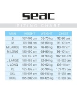 Combinaison de plongée humide SEAC Space 5 mm – Néoprène Ultrastretch avec Aquastop