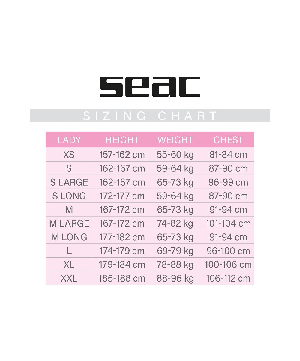 seac-space-5mm Lady-combinaison-plongee-humide