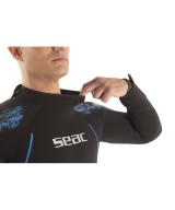 Combinaison de plongée humide SEAC Cover 7 mm Man– Néoprène ultrasouple avec Aquastop Smooth Skin