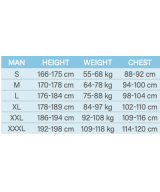 Combinaison de plongée humide SEAC Cover 7 mm Man– Néoprène ultrasouple avec Aquastop Smooth Skin