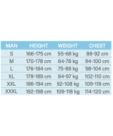 Combinaison de plongée humide SEAC Cover 5 mm Man– Néoprène ultrasouple avec Aquastop Smooth Skin