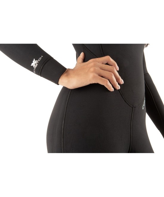 Combinaison de plongée humide SEAC Cover 5 mm Lady– Néoprène ultrasouple avec Aquastop Smooth Skin