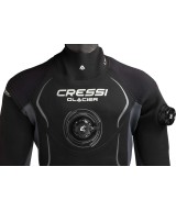 Combinaison étanche de plongée Cressi Glacier Homme – Néoprène précompressé 4 mm eau froide