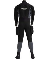 Combinaison étanche de plongée Cressi Glacier Femme – Néoprène précompressé 4 mm eau froide