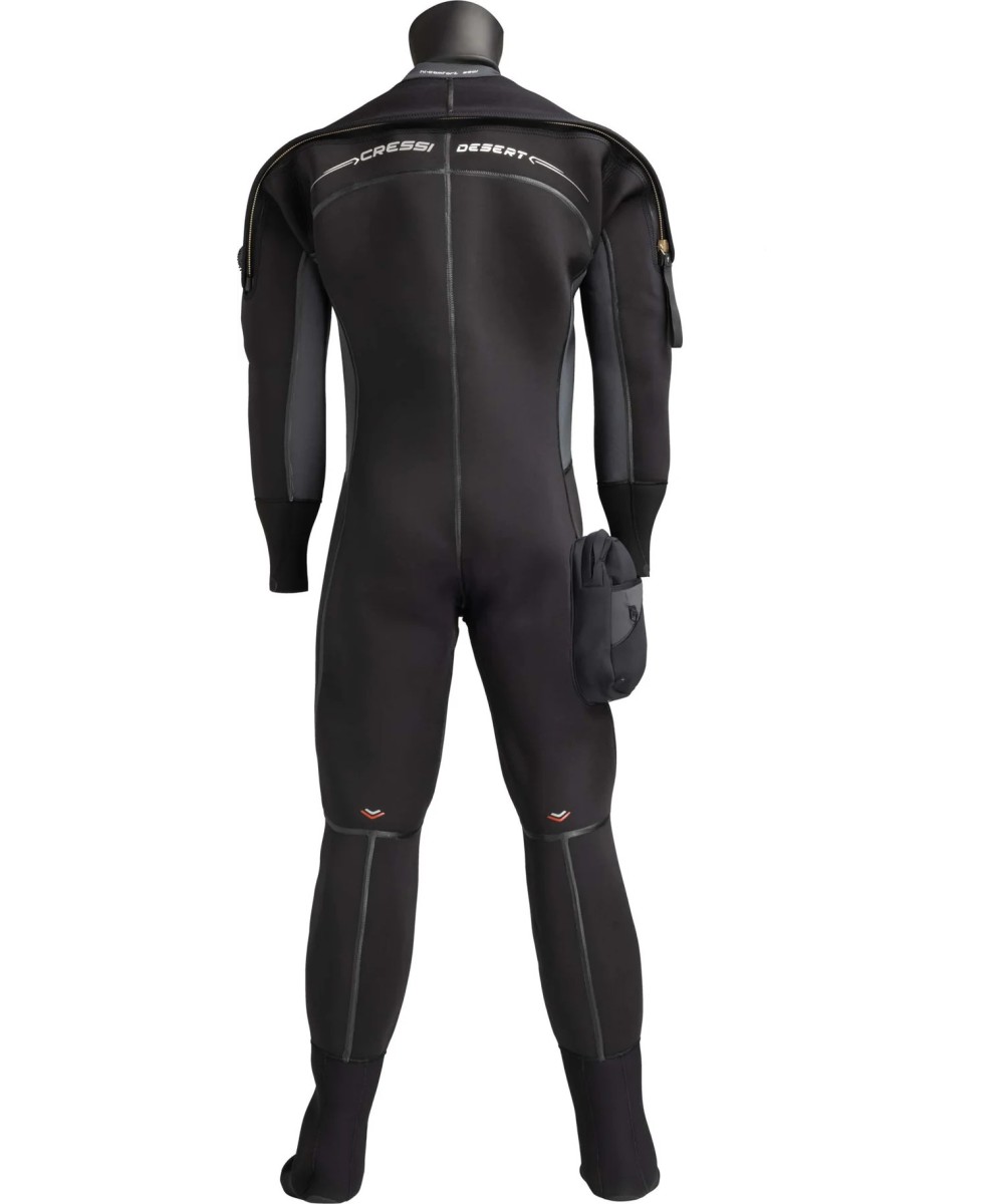 Combinaison étanche de plongée Cressi Desert Homme – Néoprène précompressé 4 mm eau froide