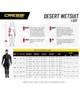 Combinaison étanche de plongée Cressi Glacier Femme – Néoprène précompressé 4 mm eau froide