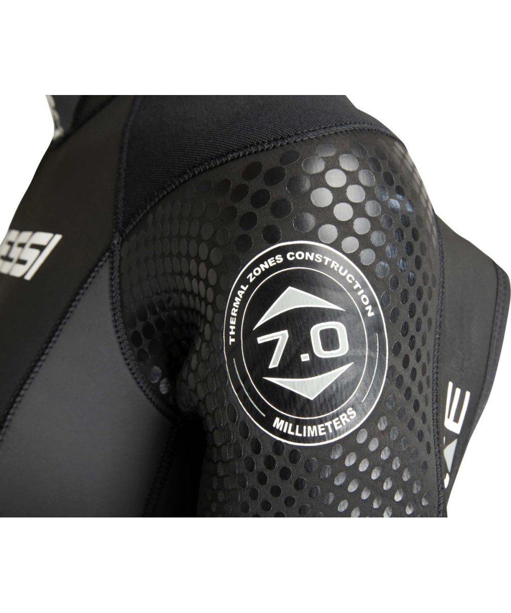 Combinaison semi-étanche de plongée Cressi Ice Femme 7 mm – Néoprène ultra-extensible eau froide