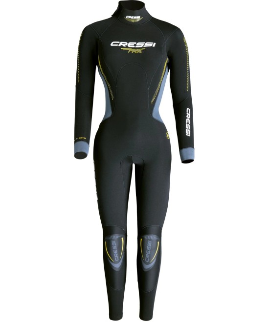 Combinaison de plongée humide Cressi Fast Femme 5 mm – Néoprène ultra-souple eaux tempérées