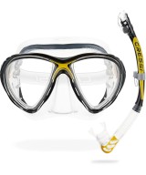 Combo de plongée Cressi Big Eyes Evolution + tuba Alpha Ultra Dry