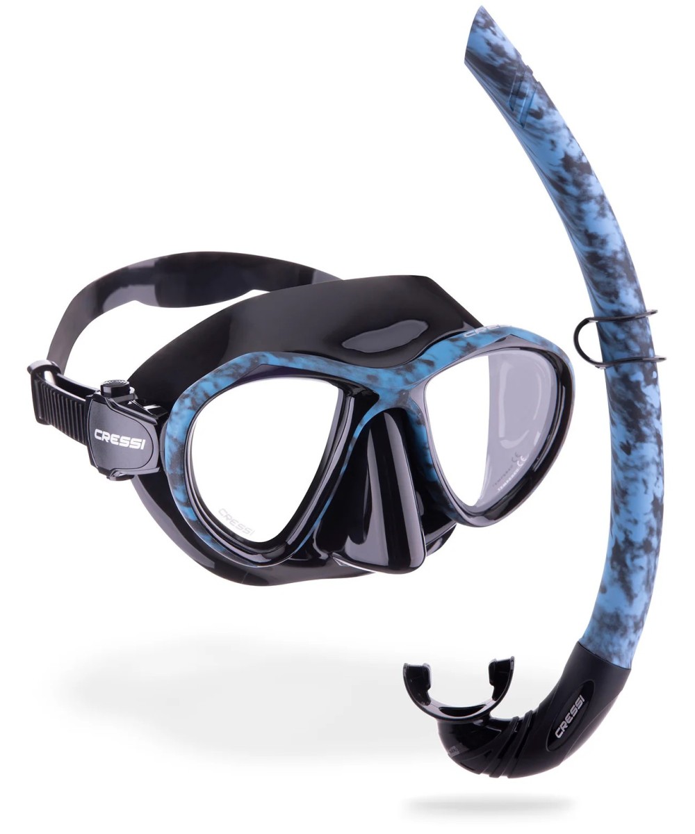 Combo Plongée avec Tuba Metis + Corsica – Cressi