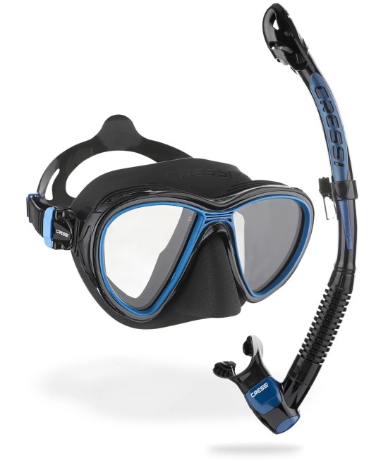 Combo Plongée avec Tuba Quantum + Itaca Ultra Dry