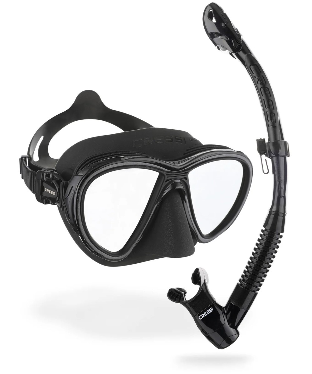 Combo Plongée avec Tuba Quantum + Itaca Ultra Dry