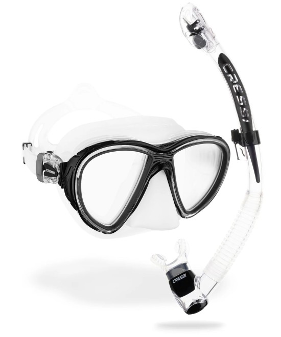 Combo Plongée avec Tuba Quantum + Itaca Ultra Dry