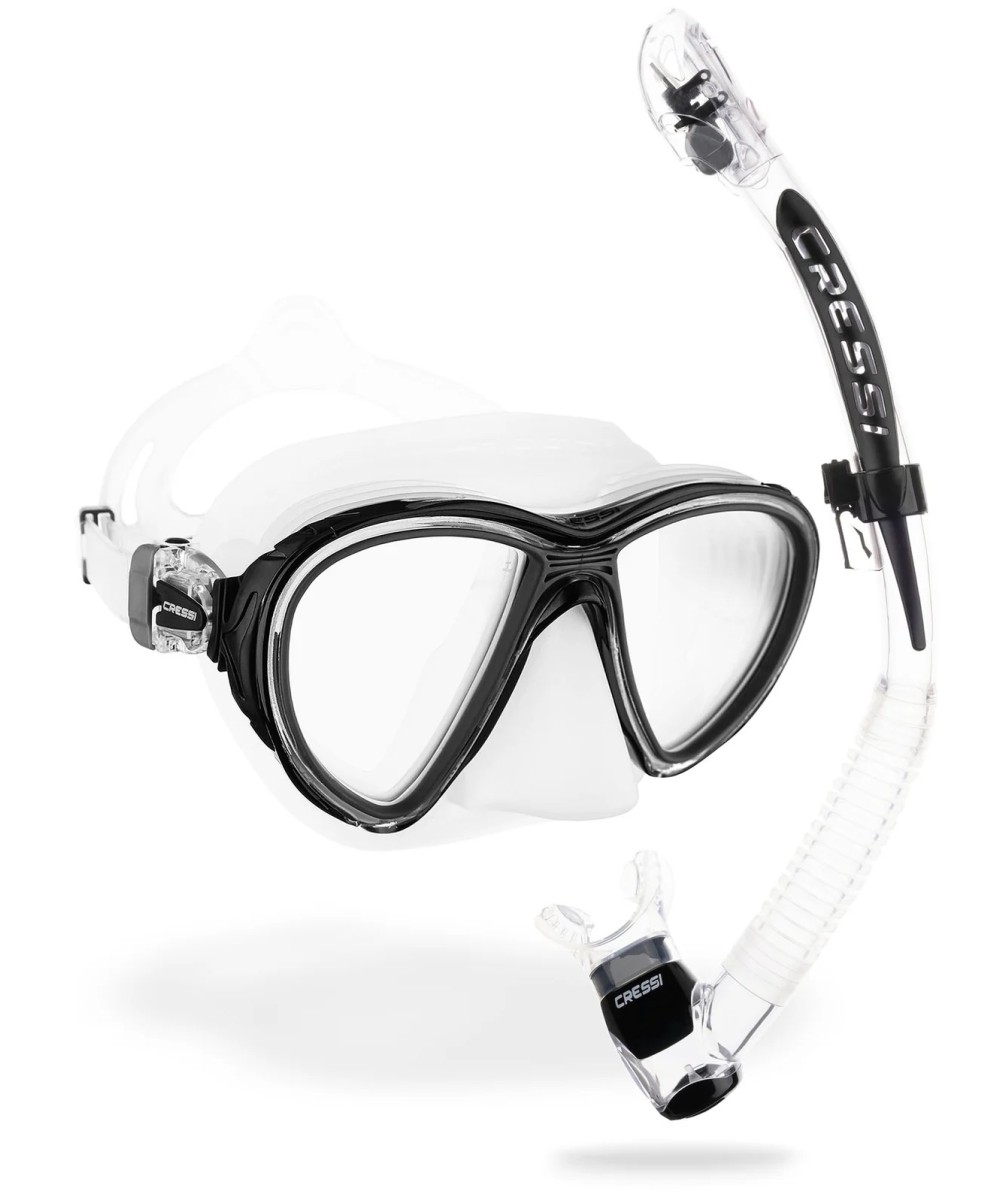 Combo Plongée avec Tuba Quantum + Itaca Ultra Dry