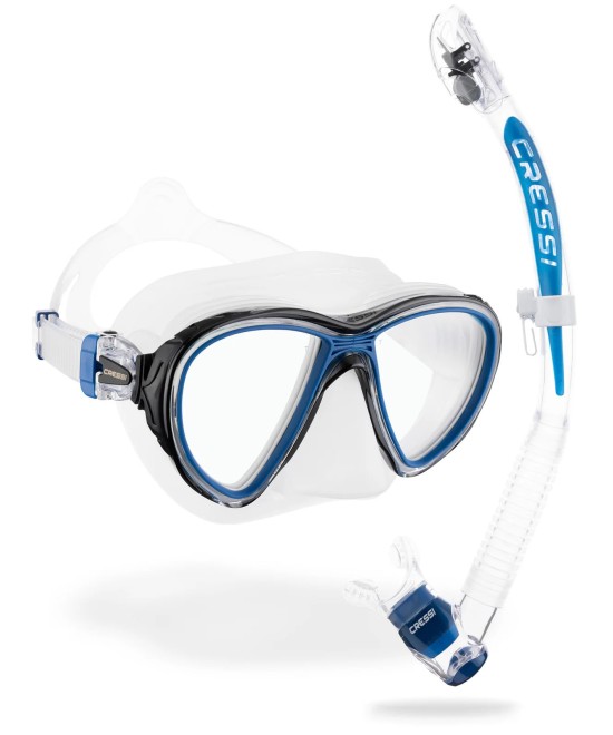 Combo Plongée avec Tuba Quantum + Itaca Ultra Dry