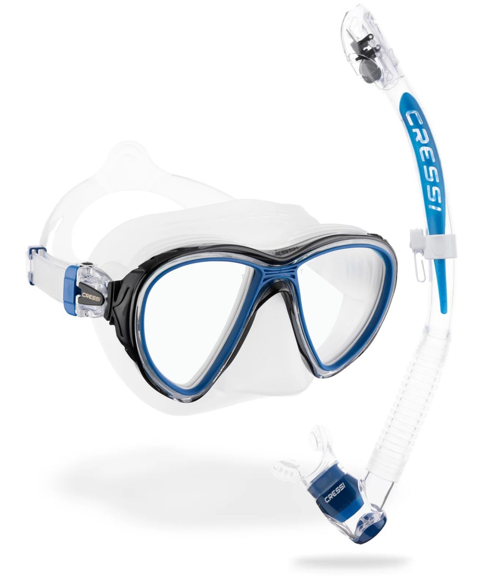 Combo Plongée avec Tuba Quantum + Itaca Ultra Dry