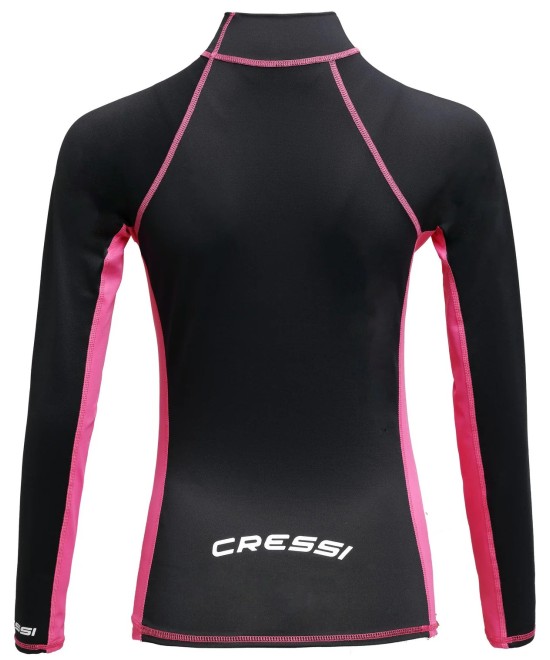 Rashguard Shirt Femme iRashguard Manches Longues – Protection UV 50+ – Cressi