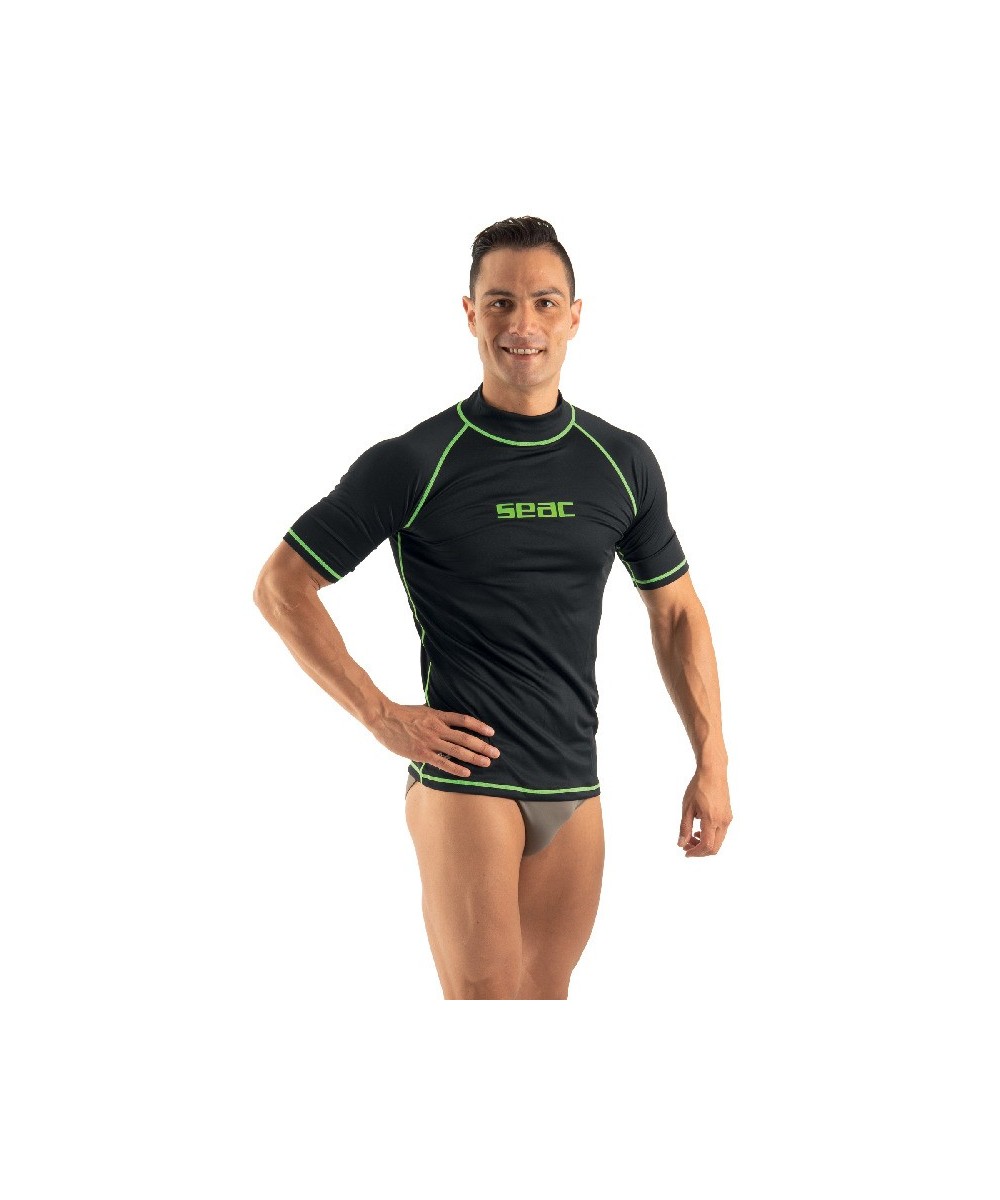 Top T-Sun Short Homme Manches Courtes – Protection UV – SEAC