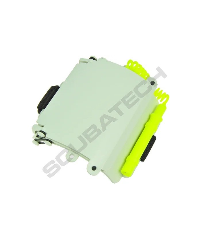 Ardoise de plongée poignet 3 pages avec élastiques – Scubatech