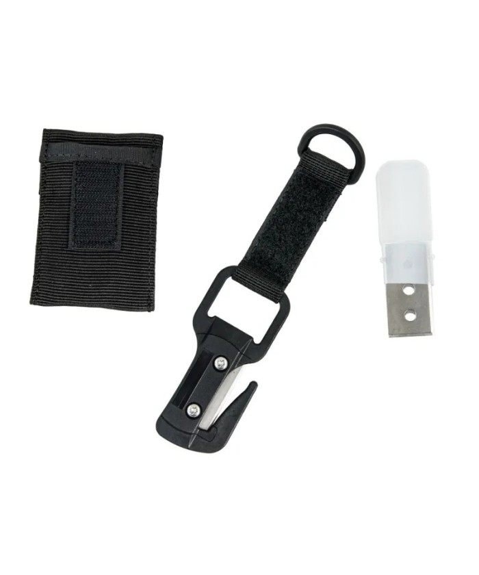 Coupe-ligne de plongée SINGLE noir (Line Cutter) – TecLine