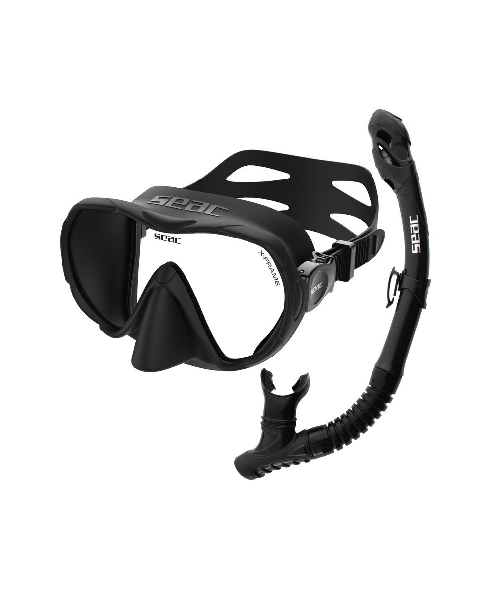 X-Frame S/T – Ensemble masque + tuba NOIR