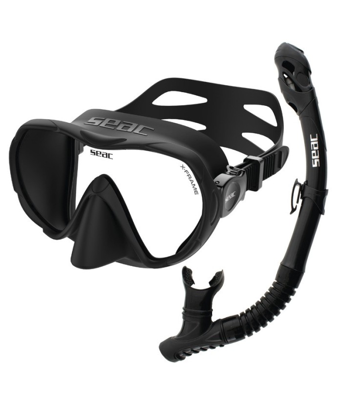 X-Frame S/T – Ensemble masque + tuba NOIR