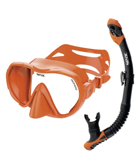 X-Frame S/T – Ensemble masque + tuba orange
