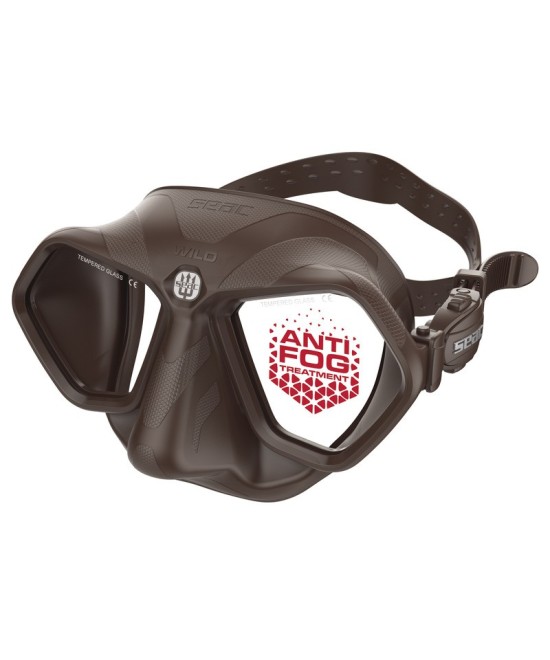 Masque WILD Anti Buée marron