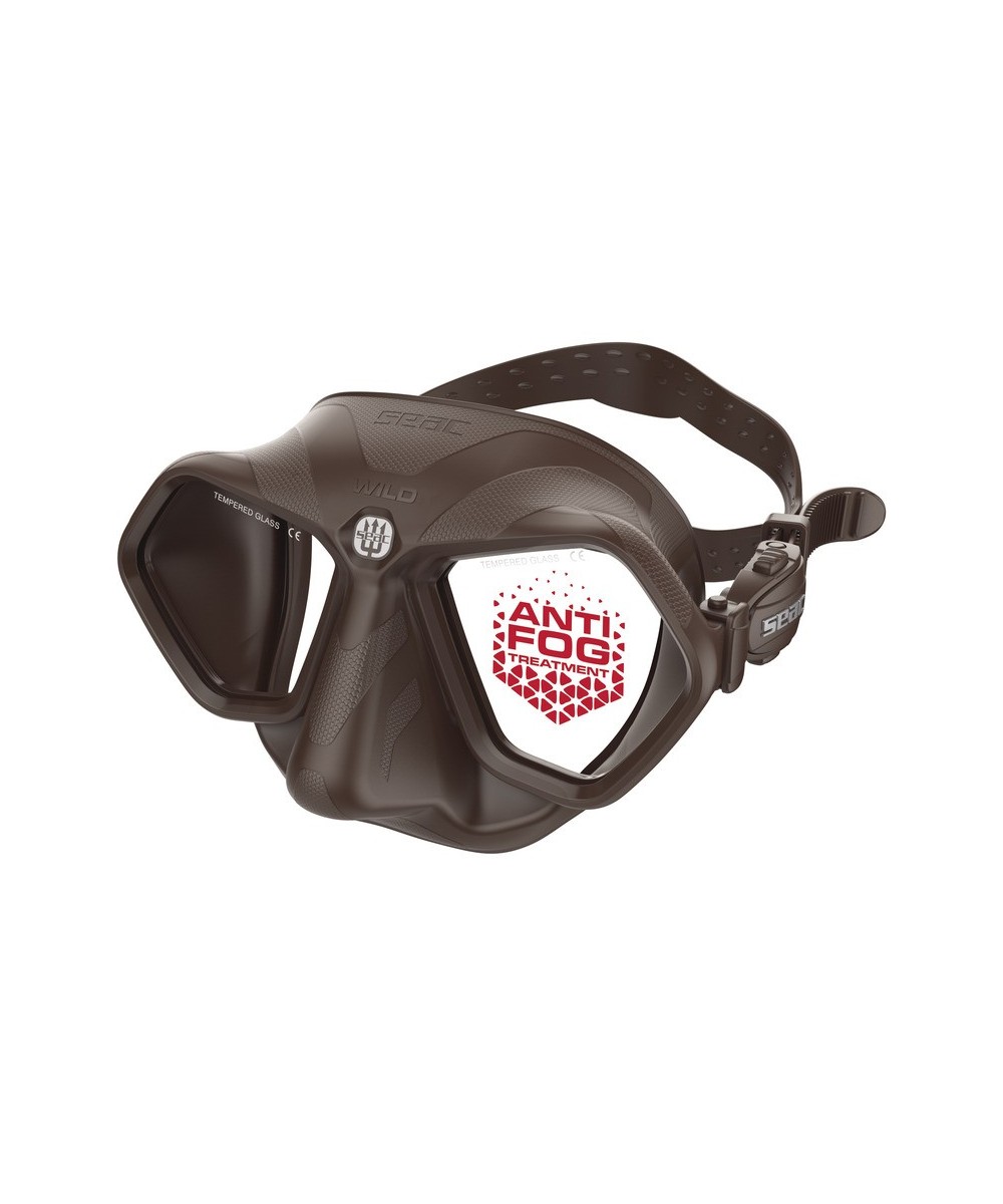 Masque WILD Anti Buée marron