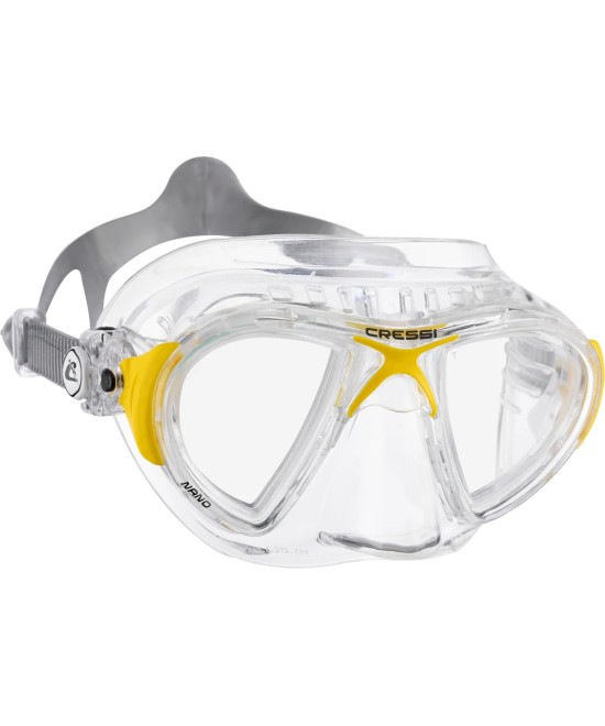 Cressi NANO | Masque Apnée & Chasse • Faible Volume & Vision +