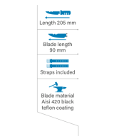 SHARP dague avec lame daigne