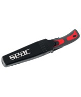 Seac Bat | Couteau plongée inox • 12 cm • Anti-glisse