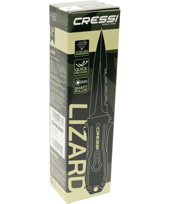 LIZARD couteau de plongée professionel