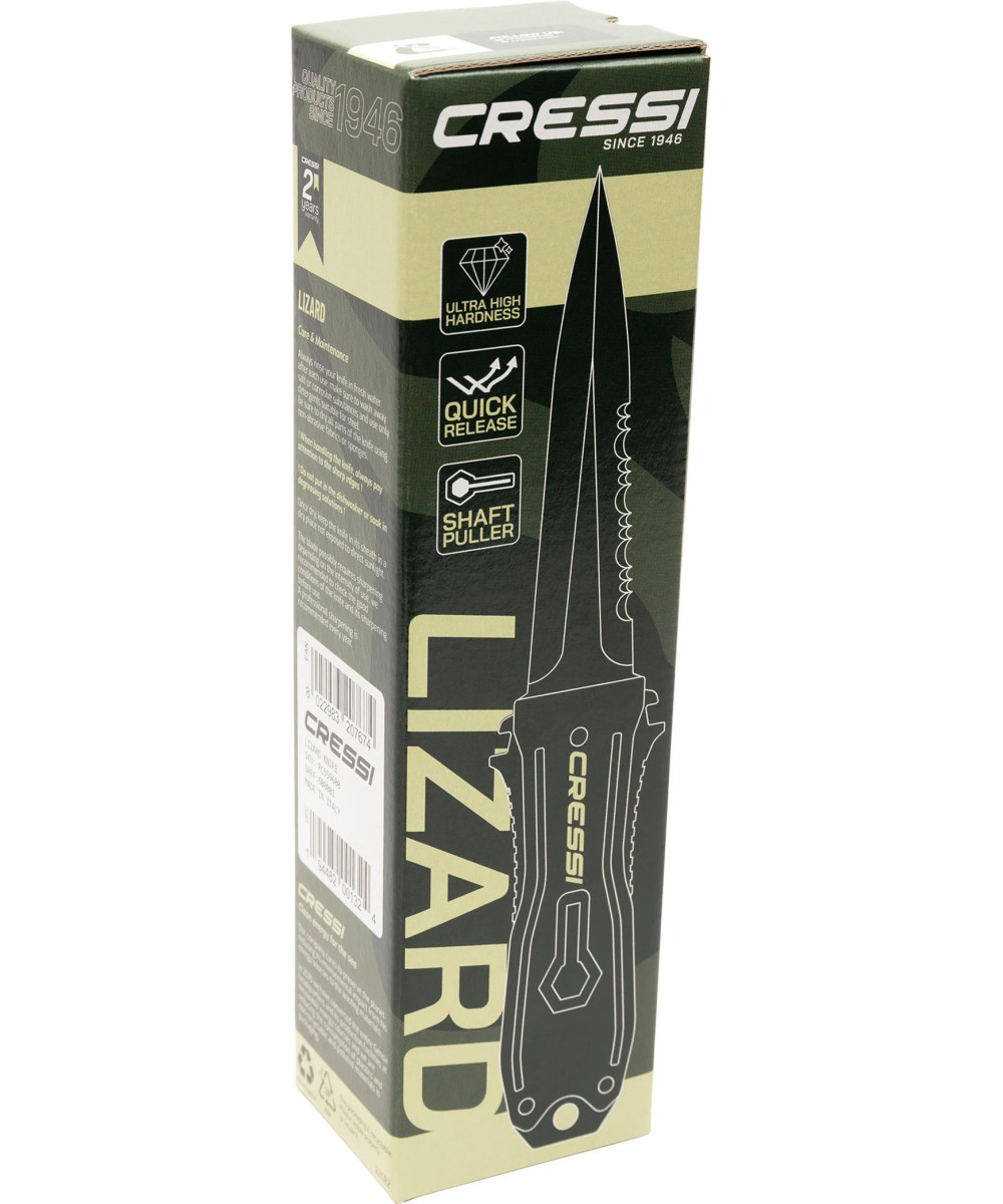 LIZARD couteau de plongée professionel