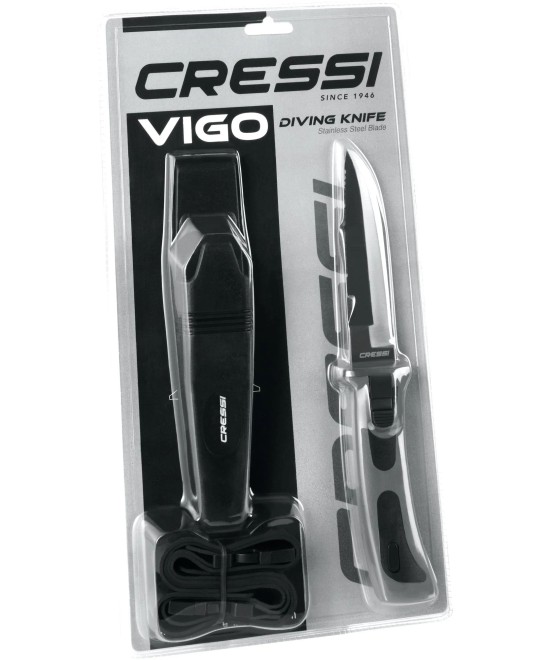 VIGO Couteau de plongée plat