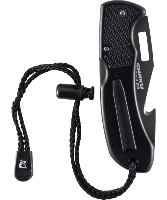 CHAKU Couteau de plongée pliable titanium