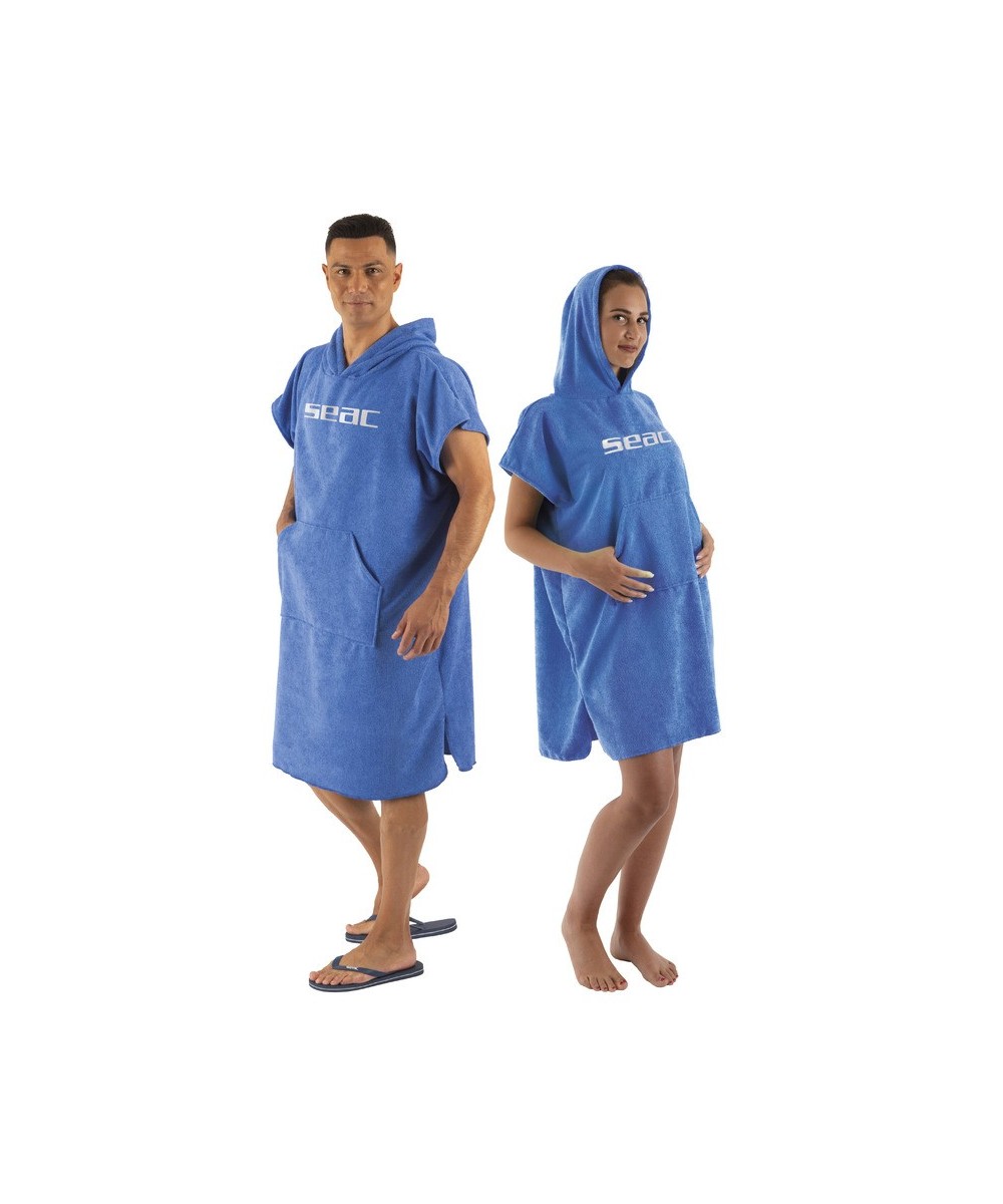 PONCHO BLEU