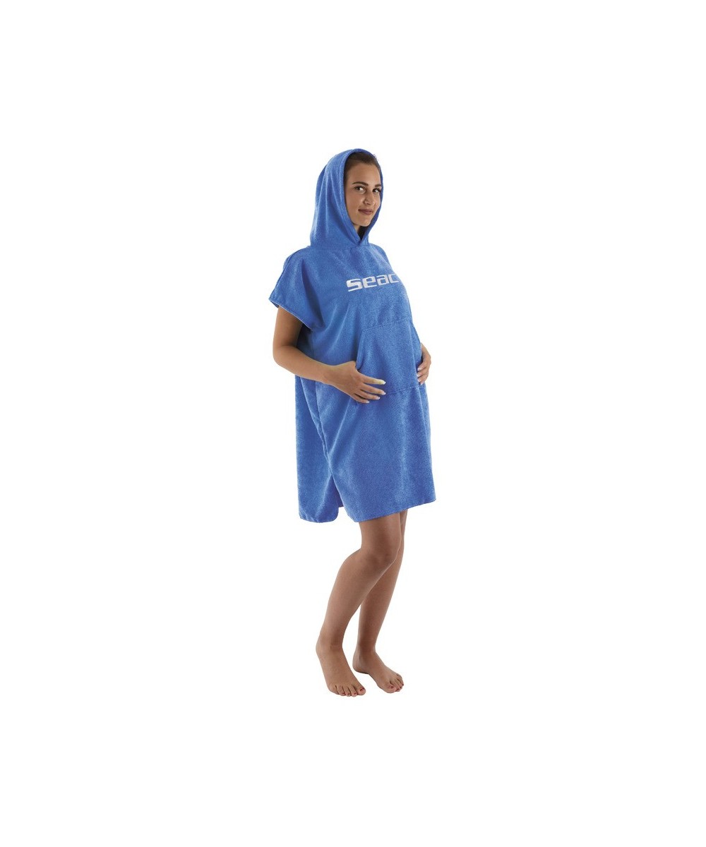 PONCHO BLEU