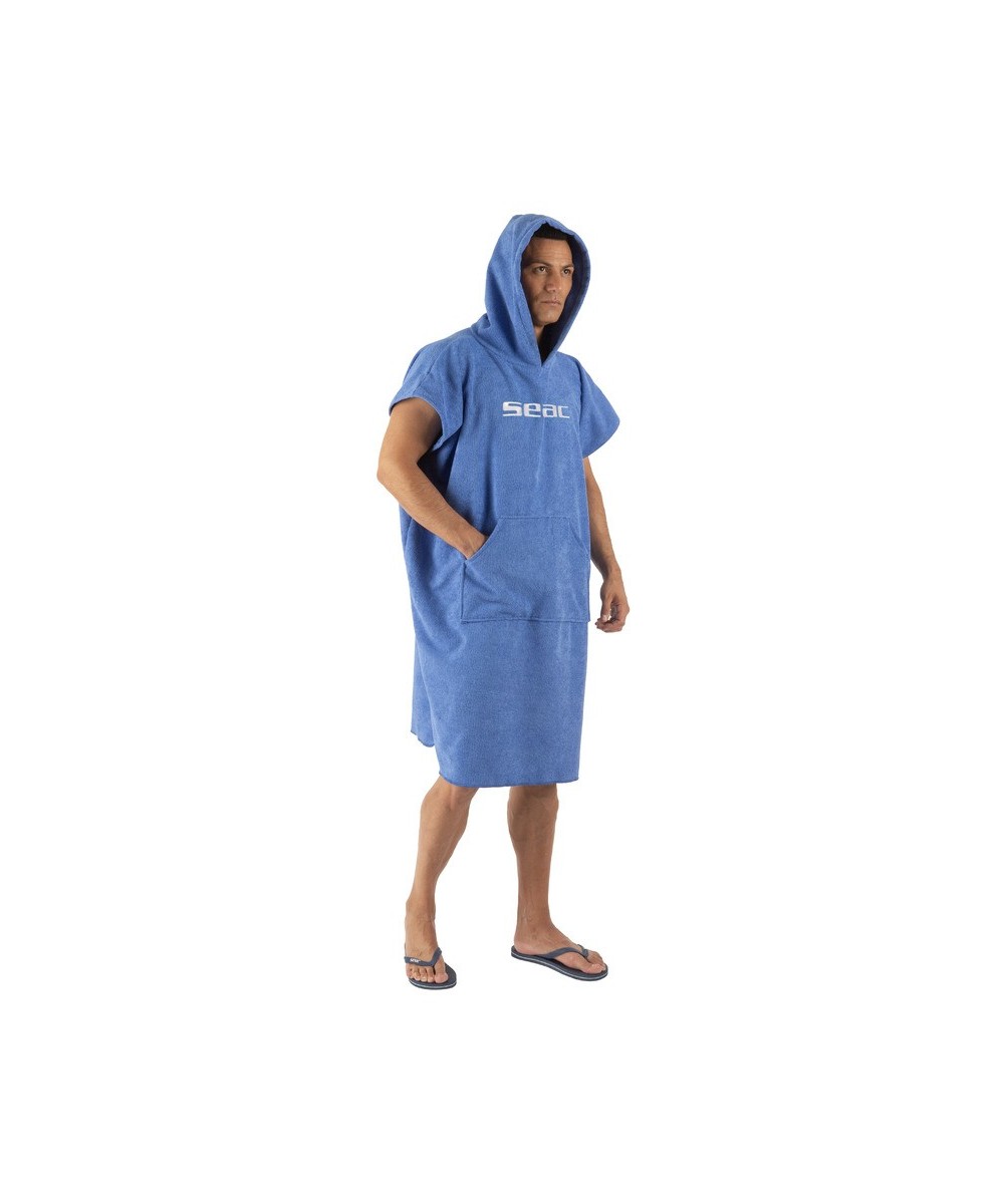 PONCHO BLEU