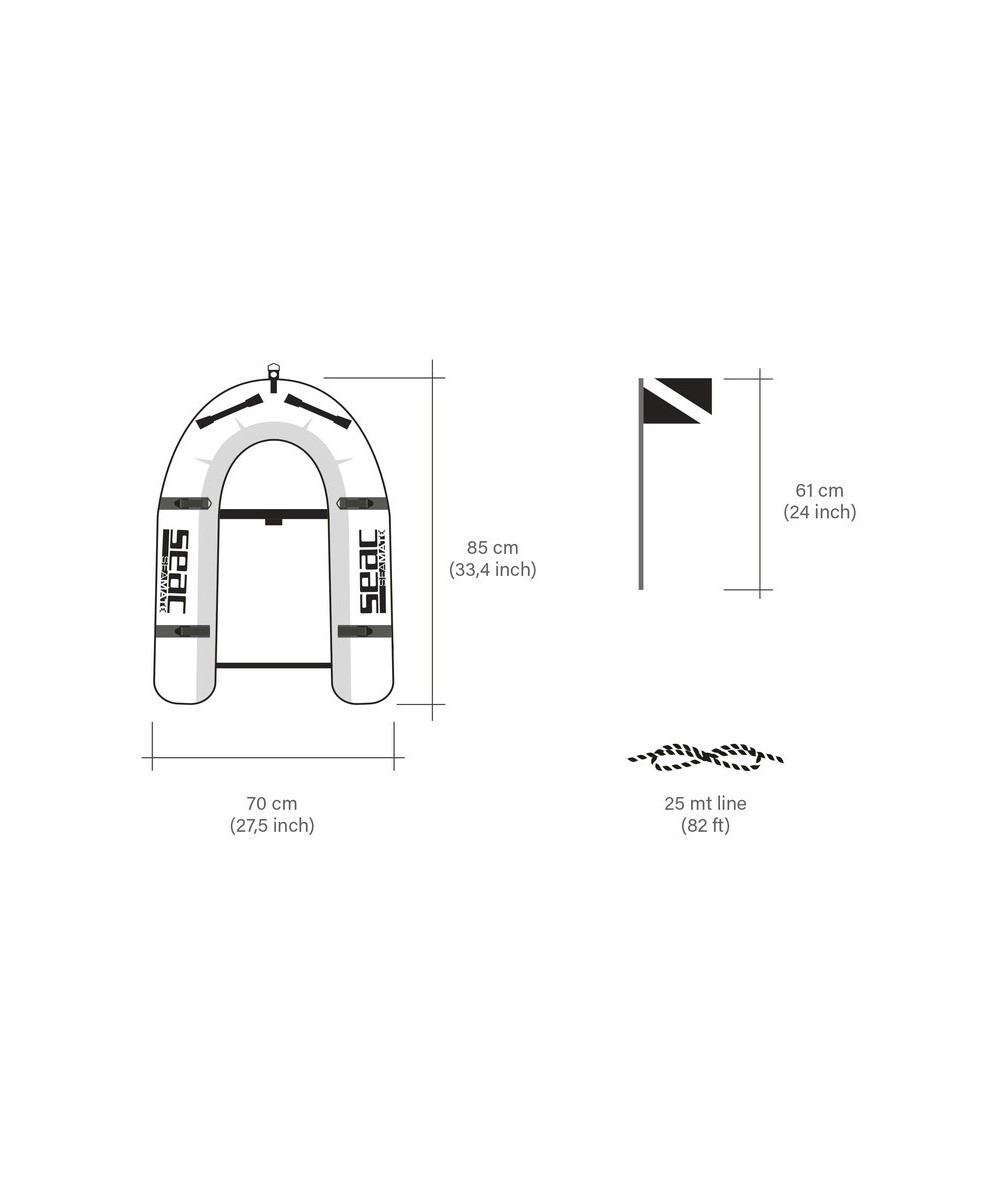 SEAMATE Bouée de portage