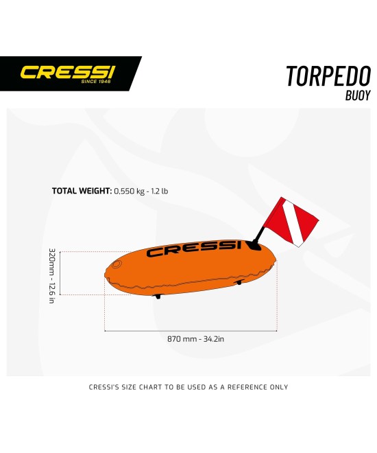 TORPÉDO Bouée de Sécurité chasse et pêche