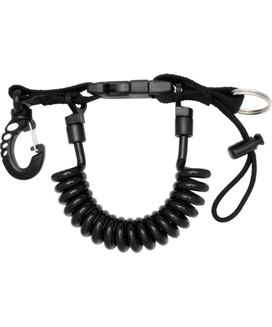 Lanière spirale avec anneau