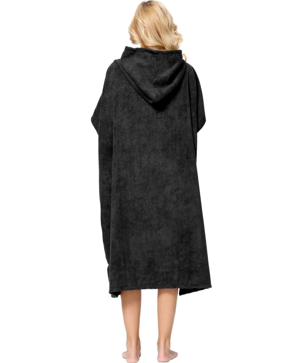 PONCHO de bain unisex cressi noir