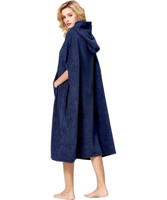 PONCHO de bain unisex cressi bleu