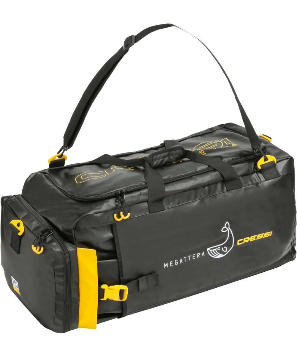 MEGATTERA SAC ETANCHE DE PLONGÉE AVEC POCHE POUR PALMES